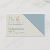 水彩写真撮影 名刺 (裏面)