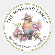 水彩冠春鳥アドレス