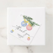 水彩冬ありがとう性別を明かす フェイバータグ (インサイチュ)