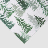 水彩冬のクリスマスフォレスト 薄葉紙 (詳細)