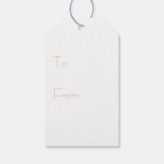 水彩冬のシーン ギフトタグ (裏面)