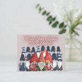 水彩冬の小人たち シーズンカード (スタンド正面)