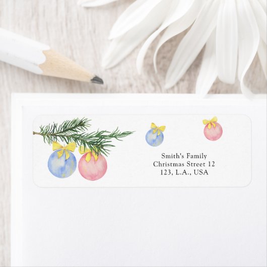 水彩冬の性別が明らかにする ラベル (インサイチュ)