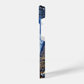 水彩冬の朝の電話ケース iPhoneケース (左側面)