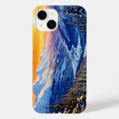 水彩冬の朝iPhone / iPadケース Case-Mate iPhoneケース (裏面)