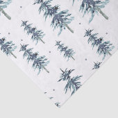 水彩冬の松模様 薄葉紙 (詳細)