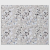 水彩冬の植物学 ラッピングペーパー (フラット)