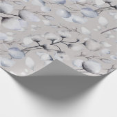 水彩冬の植物学 ラッピングペーパー (角)