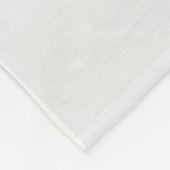 水彩冬の白鳥パーソナライズされた フリースブランケット (角)