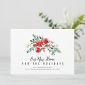 水彩冬の緑の感動発表 シーズンカード (スタンド正面)