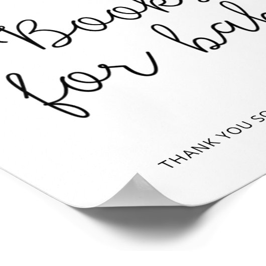 水彩冬の車の本ベビー ポスター (角)