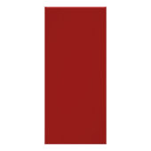 水彩冬の開花ガーランド結婚のメニューカード ラックカード (裏面)