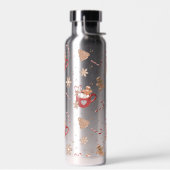 水彩冬クッキー ウォーターボトル (左面)