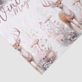 水彩冬魔法鹿 薄葉紙 (詳細)