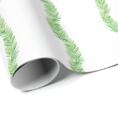 水彩出生クリスマスガーランド ラッピングペーパー (ロールコーナー)