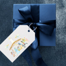 水彩出生クリスマス