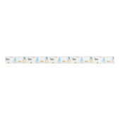 水彩出生クリスマス グログランリボン (正面)