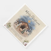 水彩出生シーンとバイブル引用文 (コーナー)