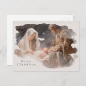 水彩出生シーン シーズンポストカード (正面/裏面)