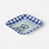 水彩出生ハッピーバースデーイエス紙Pl ペーパープレート (傾斜あり)