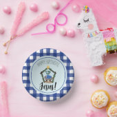 水彩出生ハッピーバースデーイエス ペーパーボウル (パーティー)