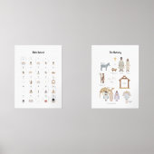 水彩出生降臨カレンダー (正面)