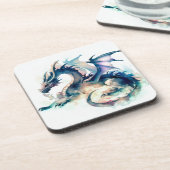 水彩効果のドラゴン コースター (左側)
