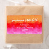 水彩効果フルーツサラダID134 ラベル (インサイチュ)