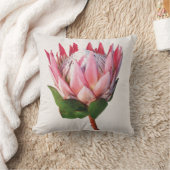 水彩効果プロテアツーサイドデコールピロー クッション (ブランケット)