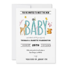 水彩動物たち - お茶会＆赤ちゃんお披露目会