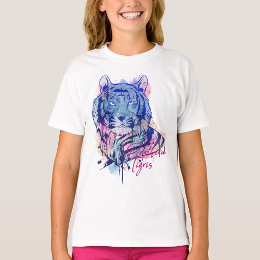 水彩動物シリーズ Tシャツ (正面)