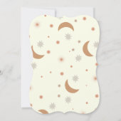 水彩動物テーマベビーシャワーサンキューカード (裏面)