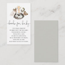 水彩動物モダンゴールドブック 赤ちゃんのための