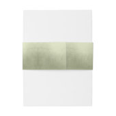 水彩勾配結婚のセージ緑ID786 招待状ベリーバンド (裏面例)