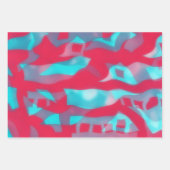 水彩包み工芸紙カラフルおもしろい ラッピングペーパーシート (正面2)