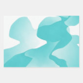 水彩包み工芸紙カラフルおもしろい ラッピングペーパーシート (正面)