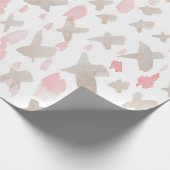 水彩包み紙 ラッピングペーパー (角)