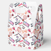 水彩化粧パターン フェイバーボックス (オープン)