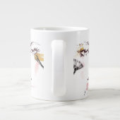 水彩化粧顔 ジャンボコーヒーマグカップ (裏面)