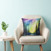 水彩北方灯オーロラボレアリス クッション (椅子)