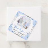 水彩北極動物フローラ赤ちゃんシャワー フェイバータグ (インサイチュ)