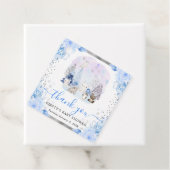 水彩北極動物フローラ赤ちゃんシャワー フェイバータグ (インサイチュ)