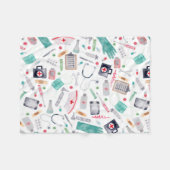 水彩医療品 フリースブランケット (正面(横))