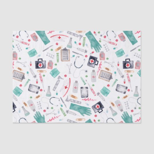 水彩医療品 薄葉紙 (正面)