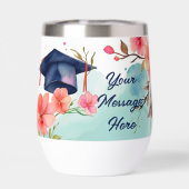 水彩卒業お祝い (背面)