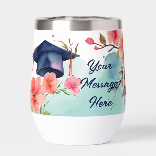 水彩卒業お祝い (背面)