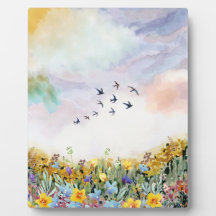 水彩卓上プレート（イーゼル付）