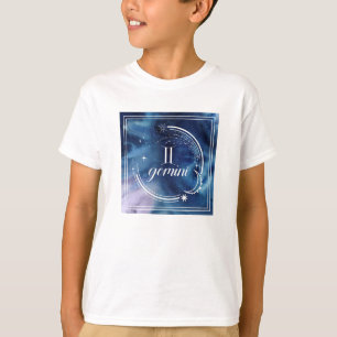 水彩占星術-ジェミニ Tシャツ