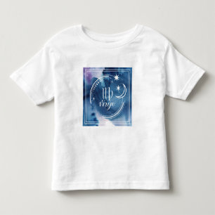 水彩占星術-《星座》乙女座 トドラーTシャツ