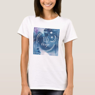 水彩占星術-《星座》乙女座 Tシャツ